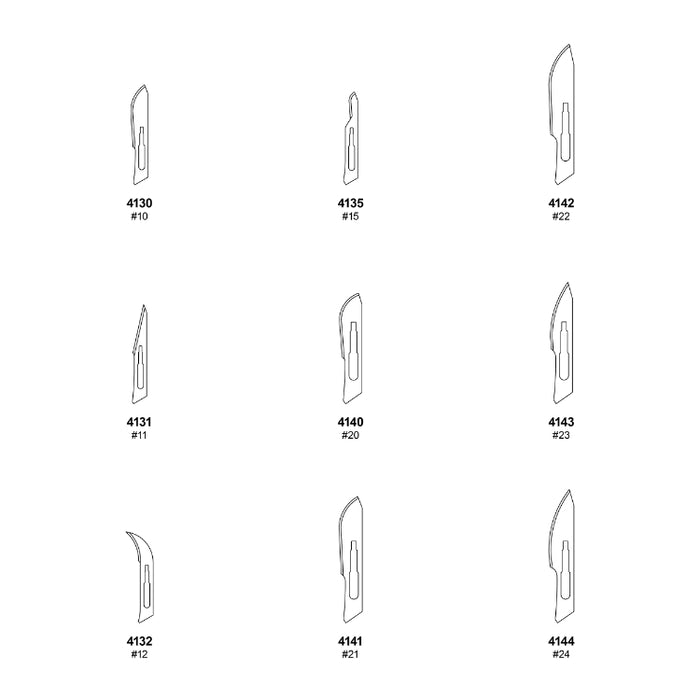 Dynarex Medi-Cut Blades, 100ea/bx (100 Count)