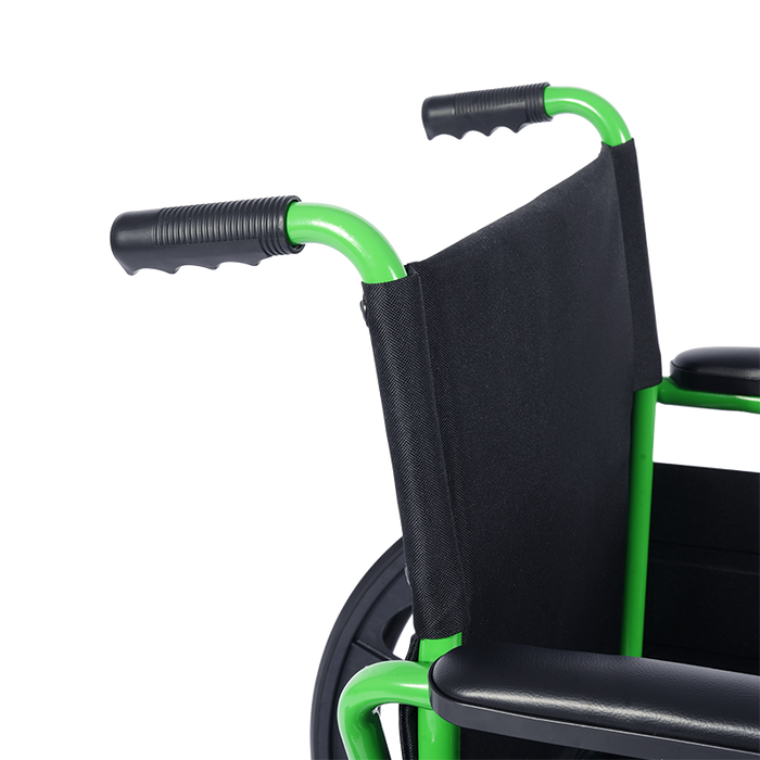 Dynarex GreenLine Wheelchair Leg Rest Style - Swing-away Footrests With Leg Straps (FR)